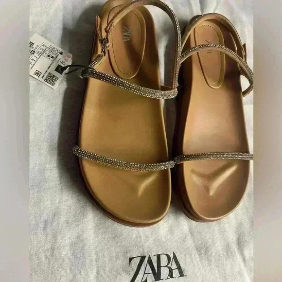 🔥🔥zara rhinestone sandals - Picture 8 of 16